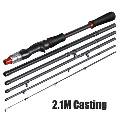 Exciting fishing escapes™ Carbon Fiber Casting Rod