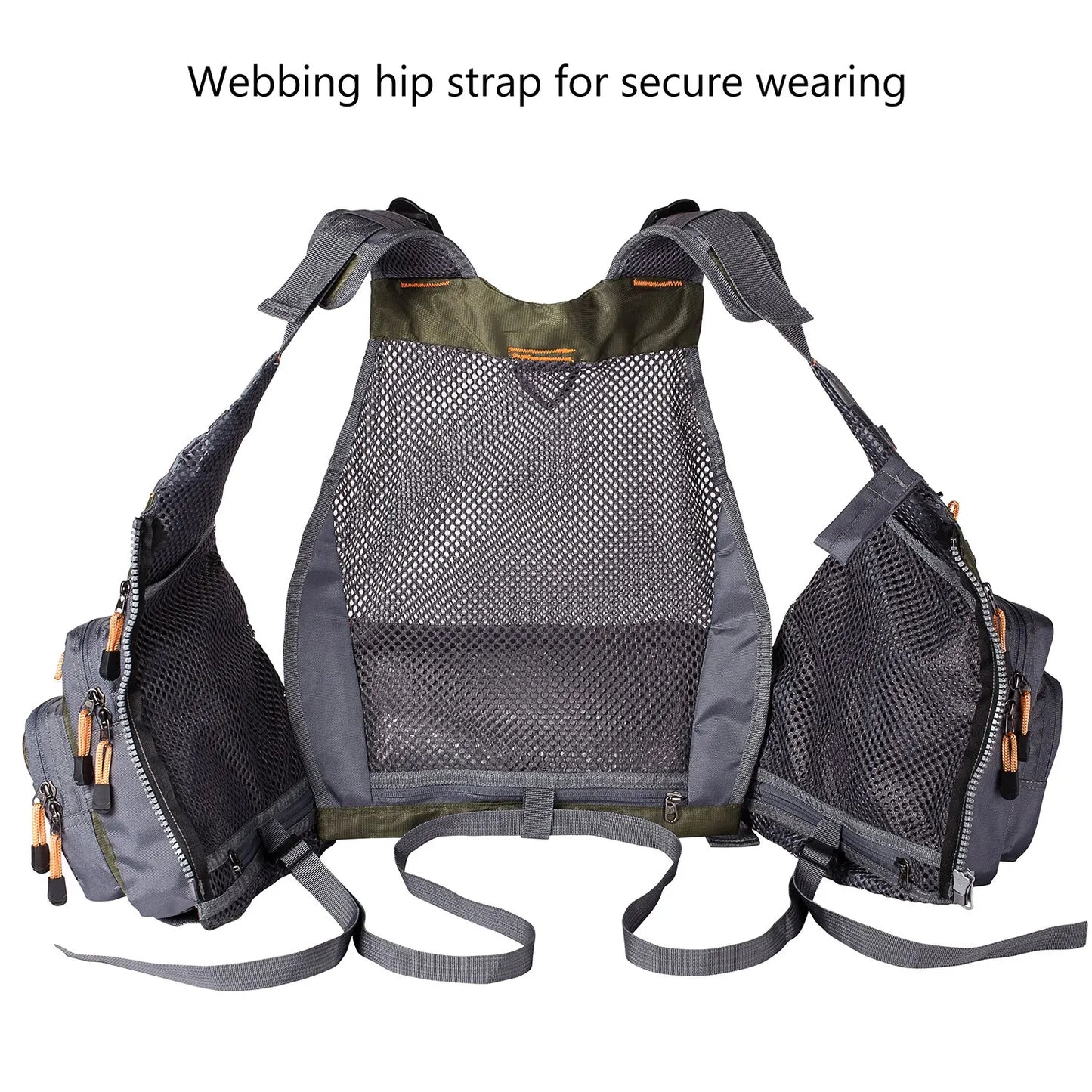 Exciting fishing escapes™ Breathable Mesh Fishing Vest FV01