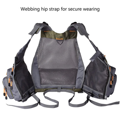 Exciting fishing escapes™ Breathable Mesh Fishing Vest FV01