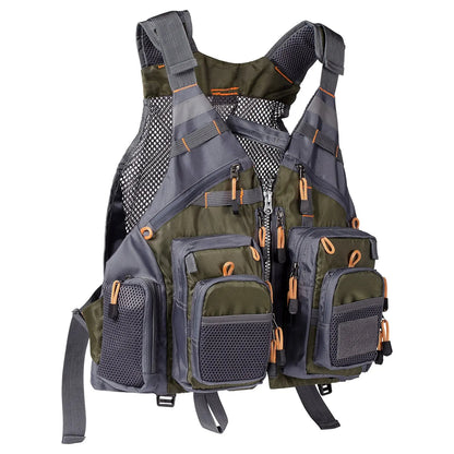 Exciting fishing escapes™ Breathable Mesh Fishing Vest FV01